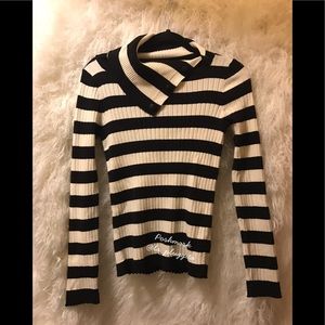 Liz Claiborne Split Turtleneck Sweater